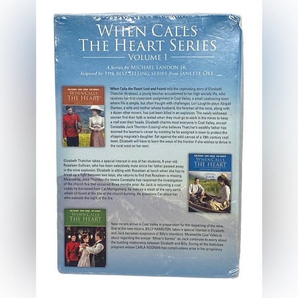 When Calls the Heart - Volume 1 - 3 DVD Set - New Sealed ( 2014, Hallmark) - Picture 9 of 16